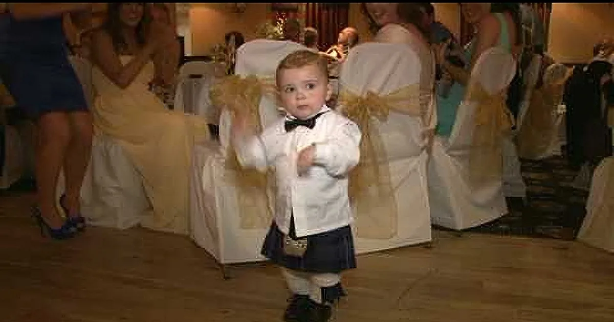 Scottish Toddler Draws a Crowd With His Adorable Dance Moves