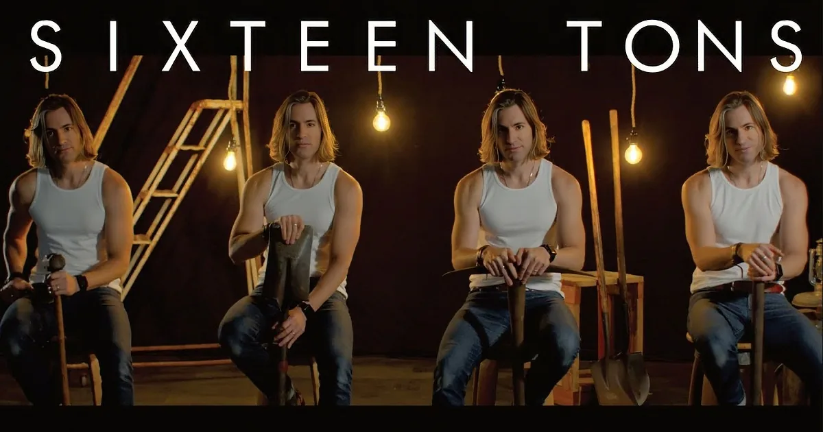 Bass Singer Covers the Song 'Sixteen Tons' by Tennessee Ernie Ford