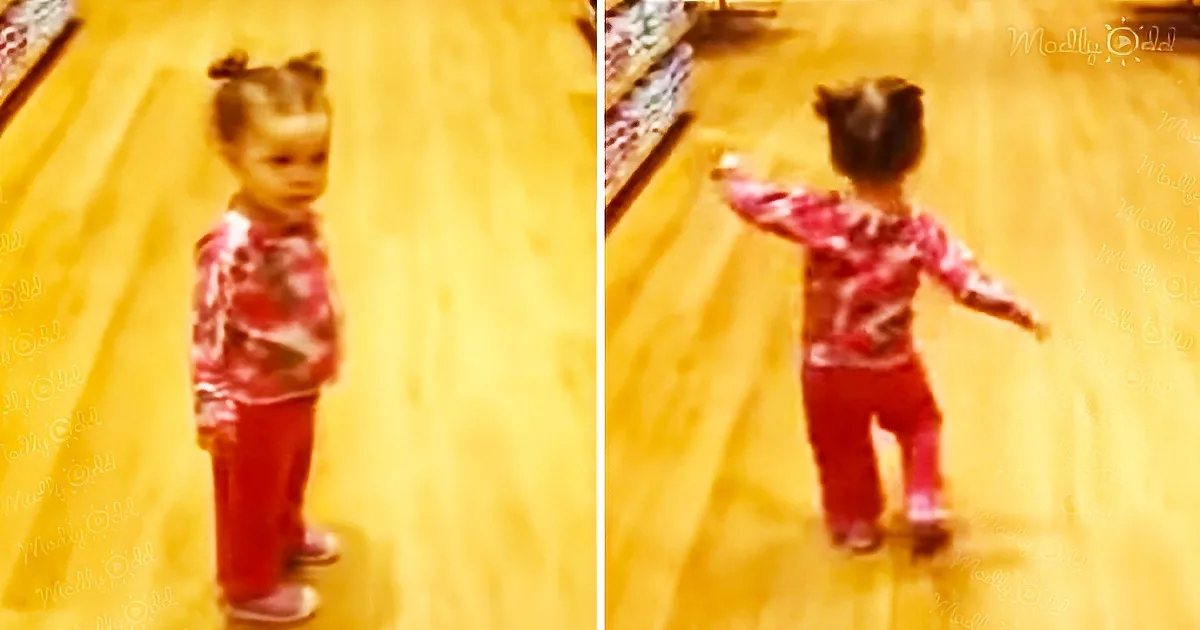 Little Girl Finds Hilarious Loophole to No Running Rule