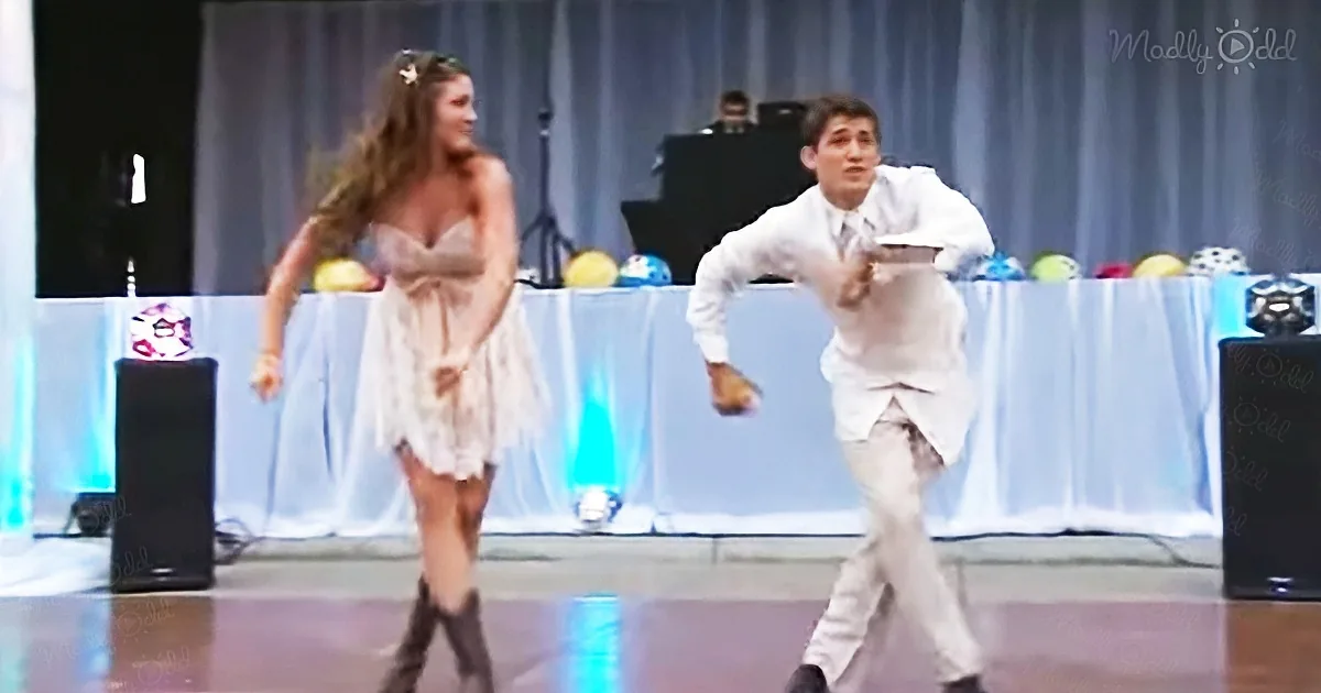 Newlyweds Put on Hilarious 'Footloose' Dance Routine