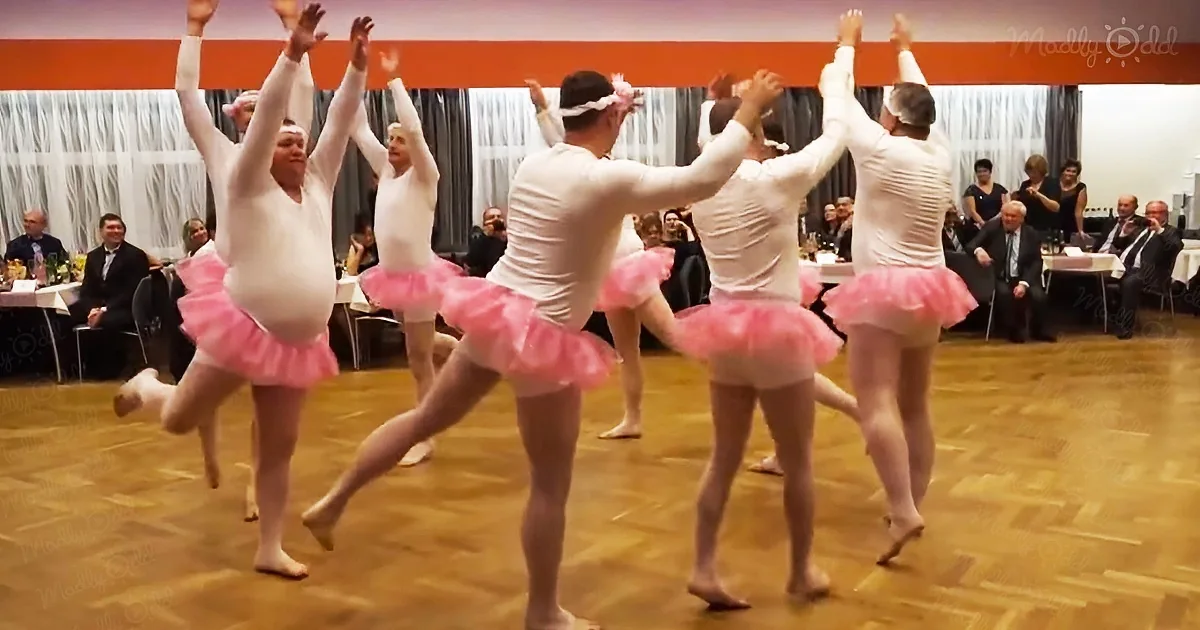 Dads Put on Pink Tutus for Their Hilarious Ballet Performance