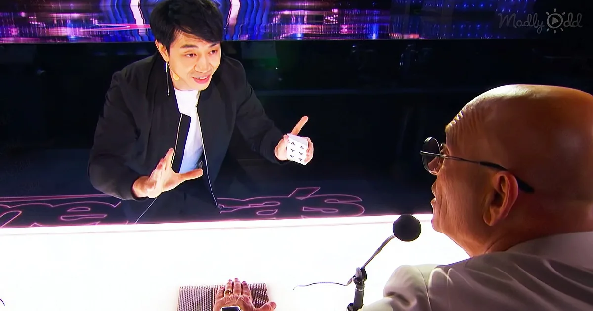 Fantastic Magician Patrick Kun does card magic on America’s Got Talent