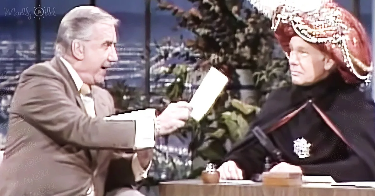 Carnac returns in hilarious Tonight Show with Johnny Carson segment