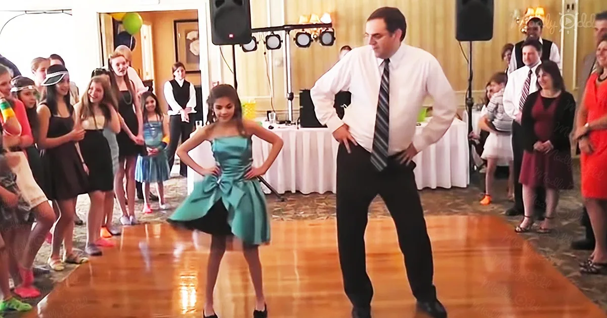 Dad and Adorable Daughter Show off Their Amazingly Choreographed Dance Routine