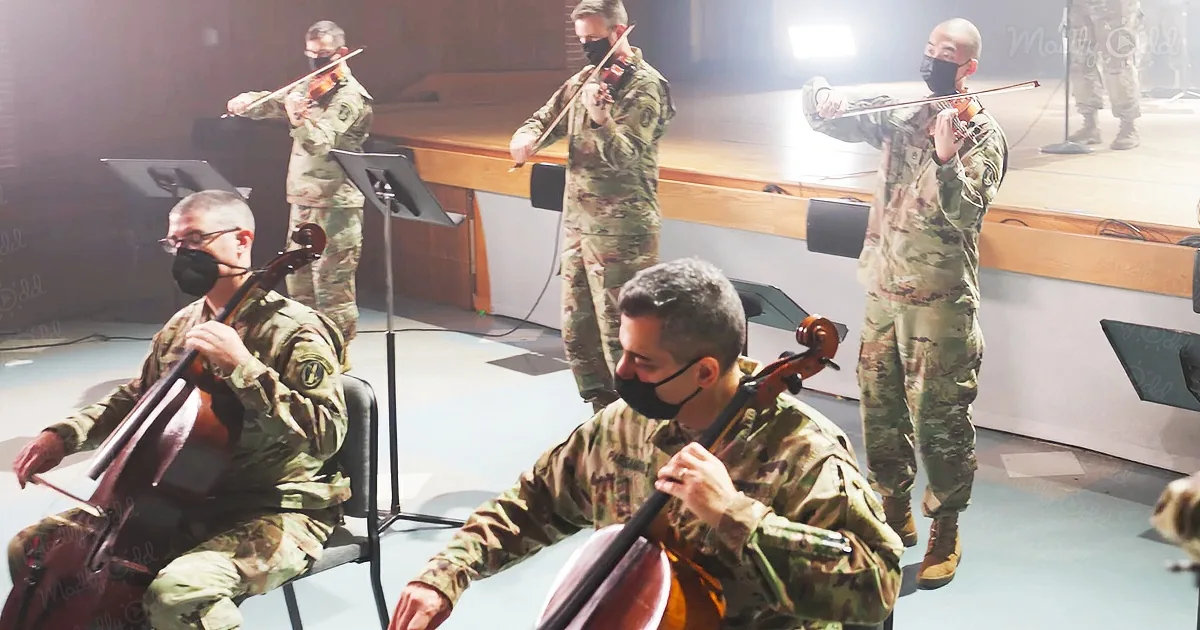 U.S. Army Band’s ‘Can You Hold Me’ is the perfect military tribute