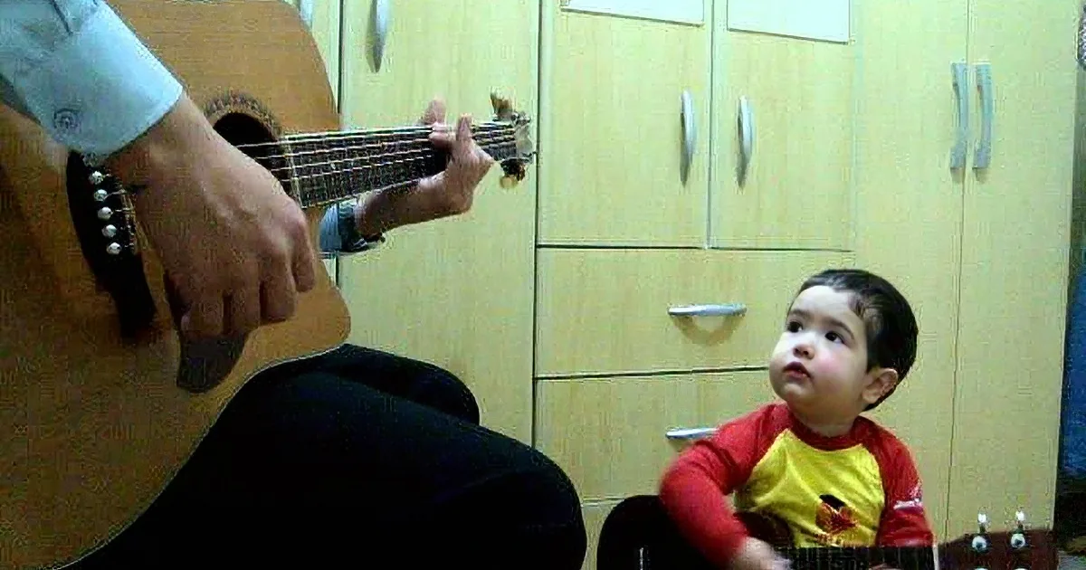 The Most Adorable Father-Son Duo Sings the Beatles' 'Don't Let Me Down'