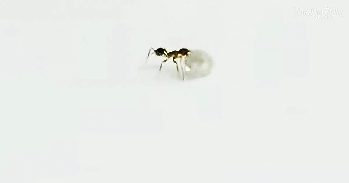 This crafty ant shows how to steal diamond in 10 seconds
