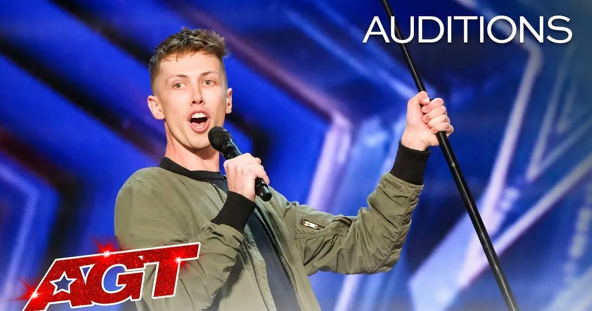 AGT Judges Keep Laughing at Cam Bertrand's Brilliant Comedy Routine