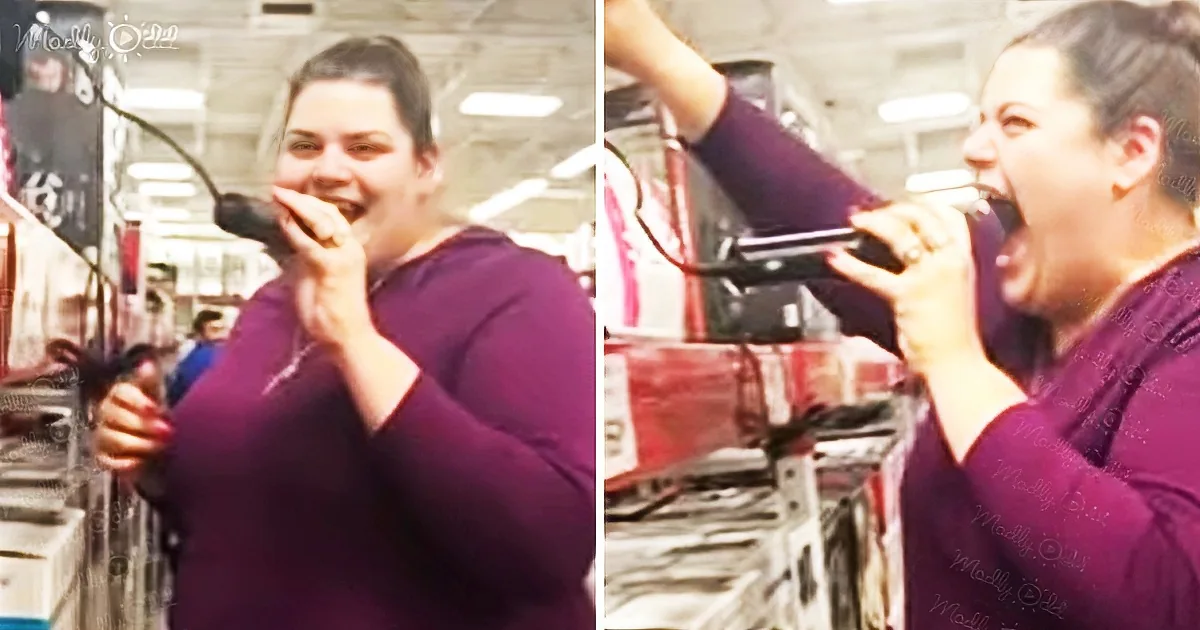 Extremely Talented Woman Surprises Everyone at Walmart With an Impromptu Concert