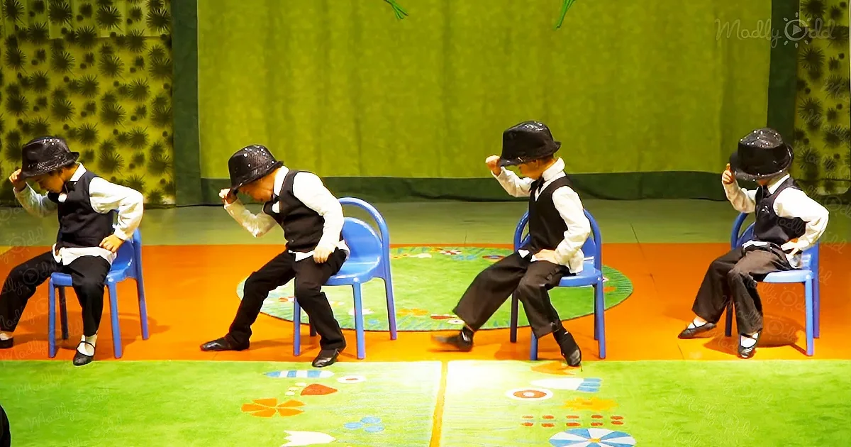 4 Preschool Boys Skillfully Perform the Most Adorable Dance Ever Seen