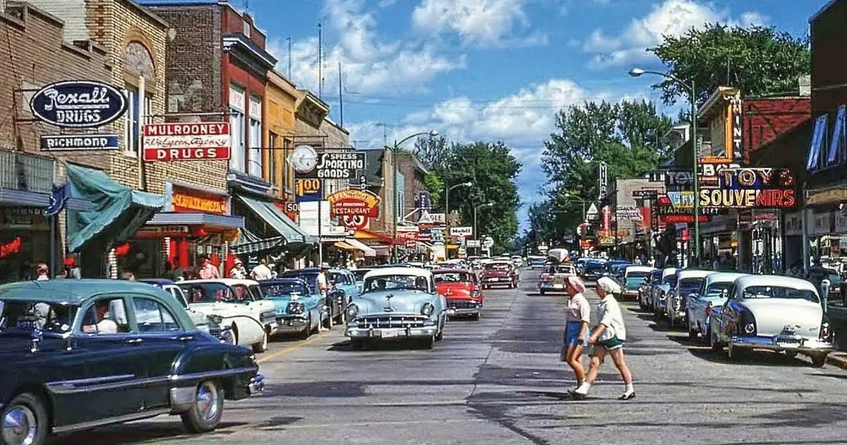 A Look Back at Main Street, USA in the 1950s