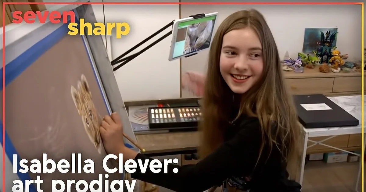 12-Year-Old Artist Makes Pictures That Are so Realistic, People Doubt She Really Did It