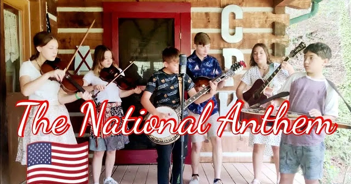 Cotton Pickin Kids Pay Tribute to America With National Anthem Rendition