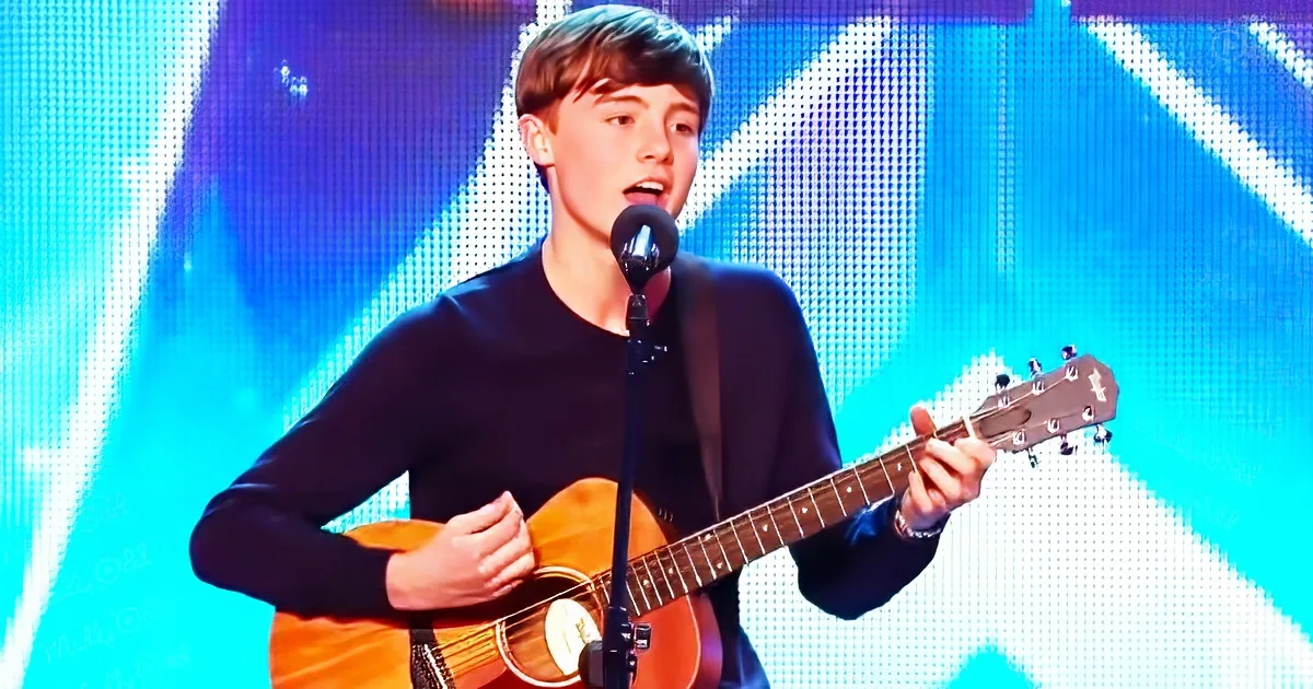James Smith sings "Feeling Good" on Britain's Got Talent