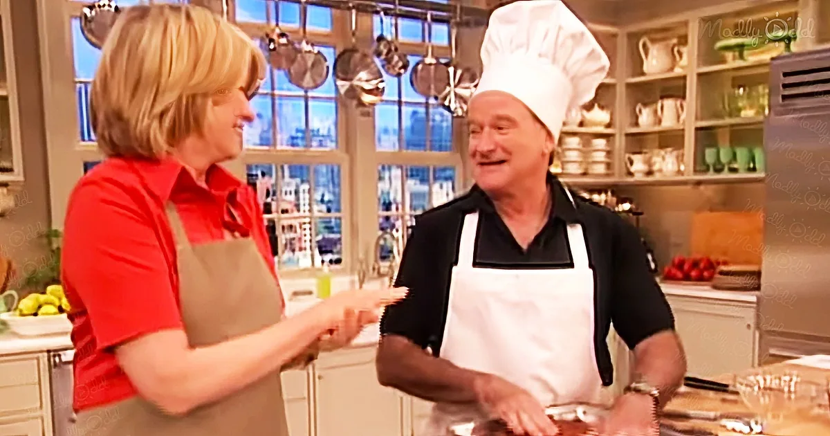 That Time Robin Williams Crashed Martha Stewart's Show (He Does Not Disappoint!)