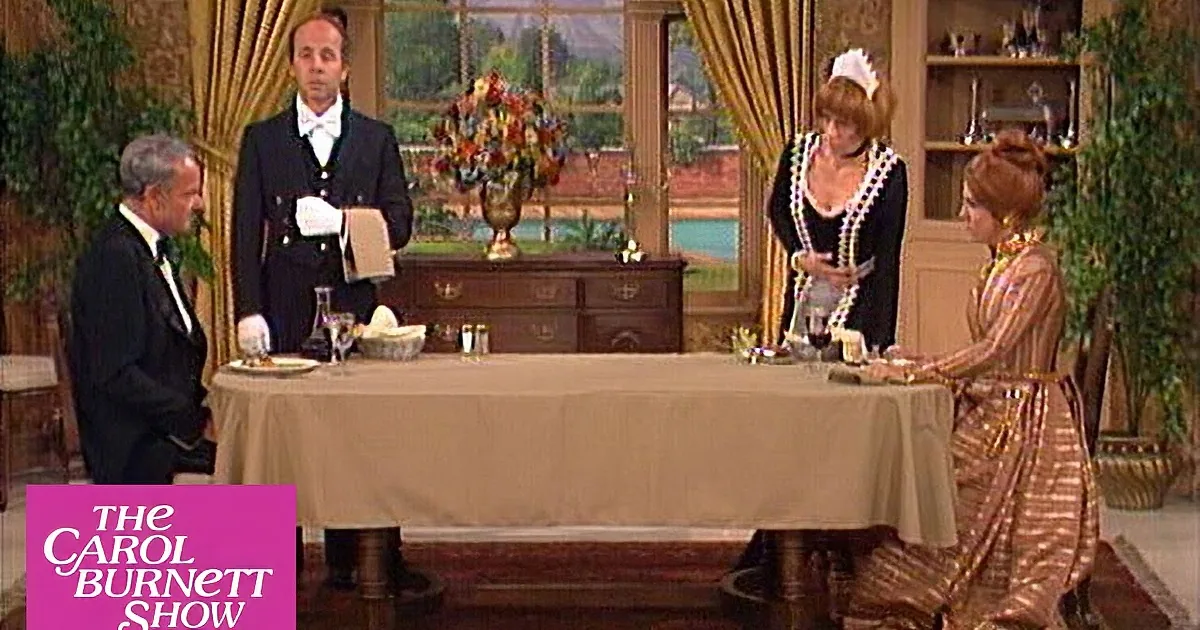 Butler and Maid Go to Extremes in Hilarious Carol Burnett Show Sketch