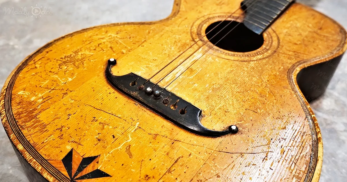 Wood Restoration Specialist Masterfully Restores Beautiful Guitar