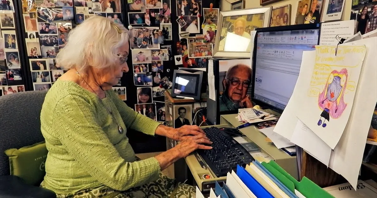 96-Year-Old Grandma Works as a Newspaper Editor for Four Decades