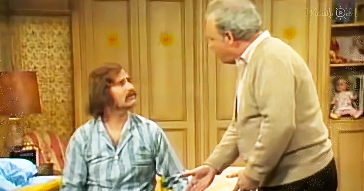Archie Bunker talks about socks and shoes