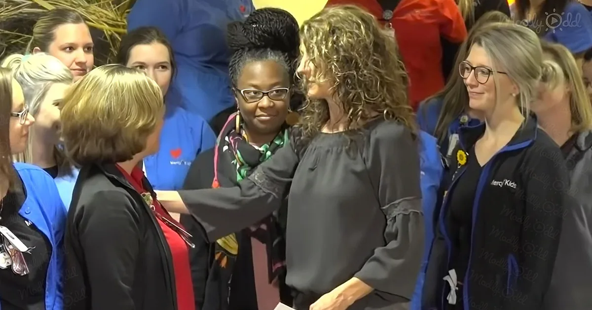 126 nurses give their lottery winnings to 2 people