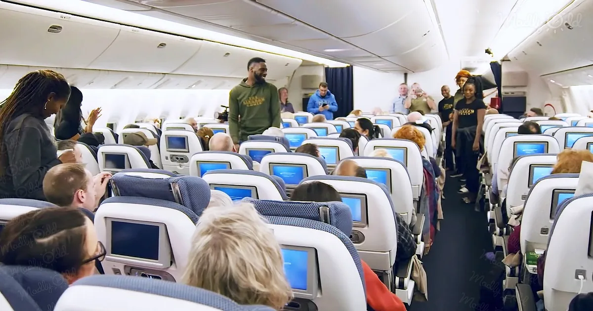 Choir surprises airplane passengers with amazing performance of “Stand By Me”