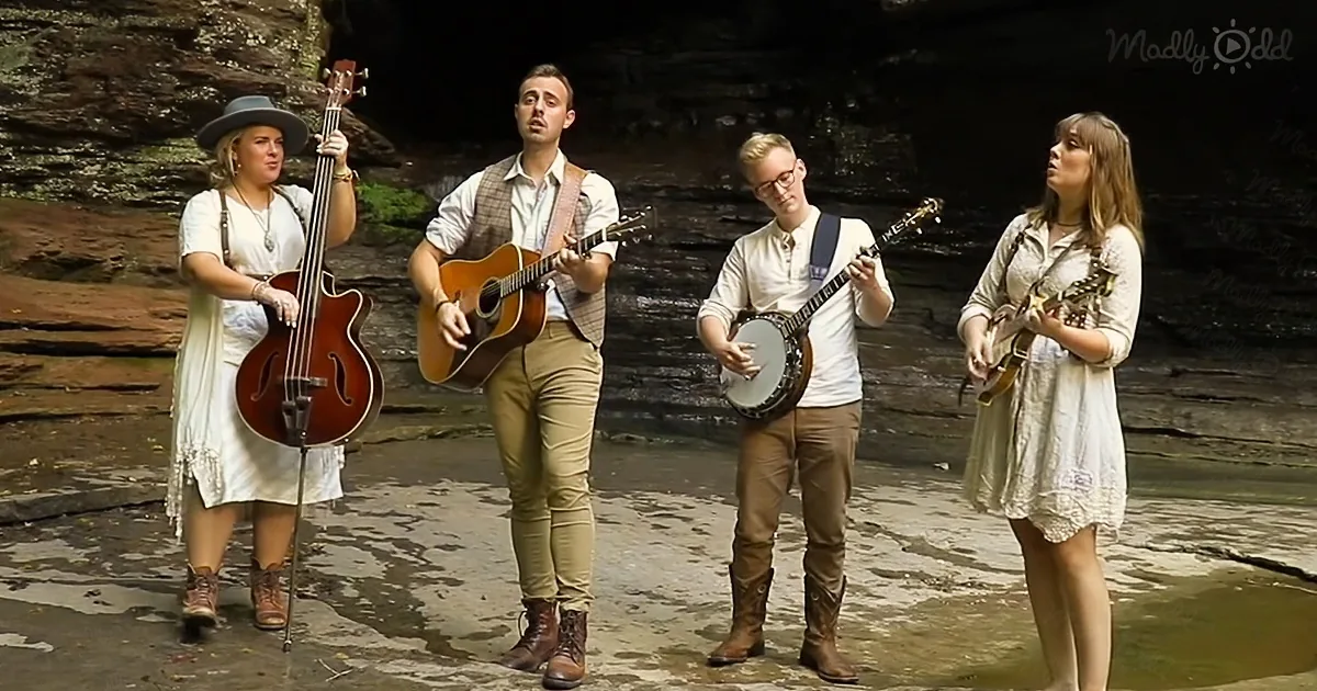 'Southern Raised' Band Pulls off Beautiful Low Bass Cover of 'Sixteen Tons'
