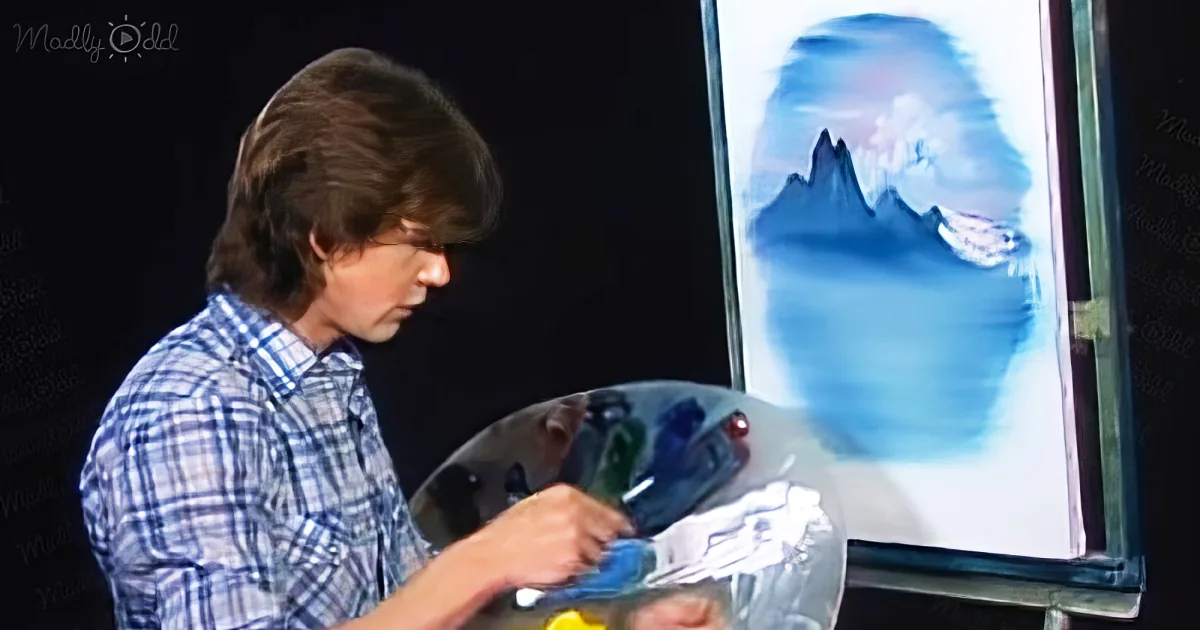 Steve Ross the son of legendary painter Bob Ross