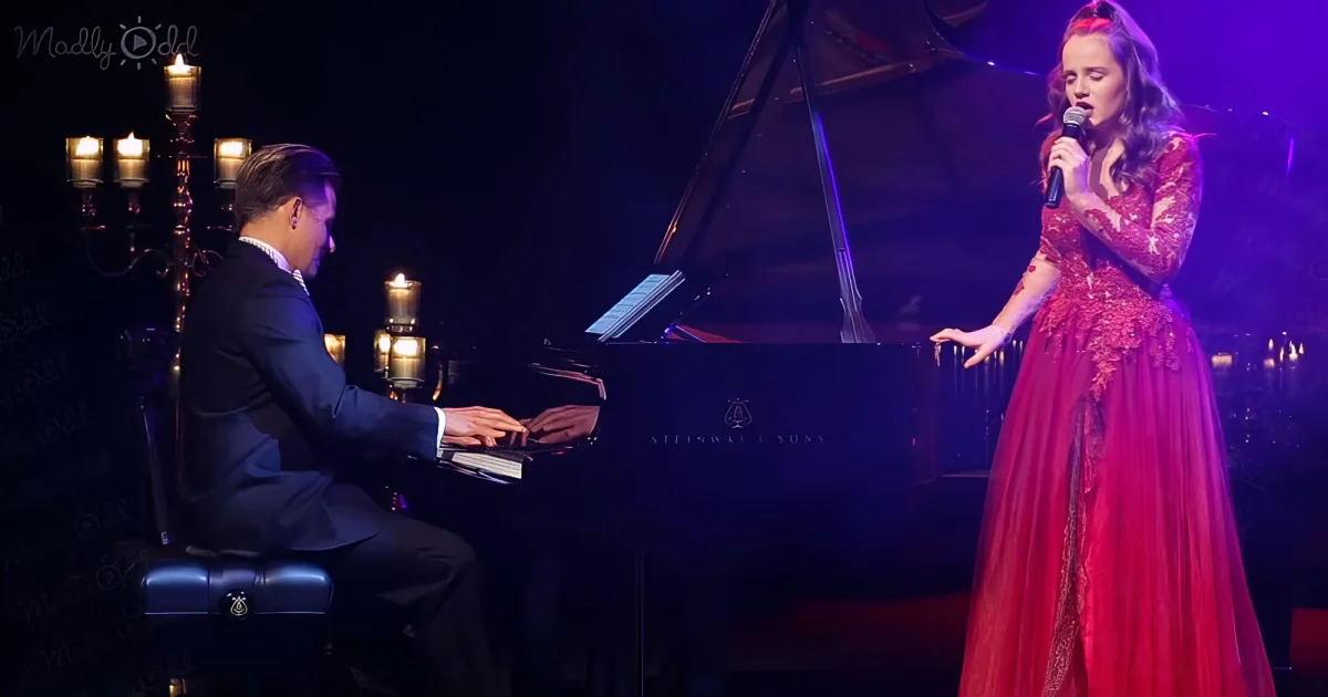 Amira Wilighagen singing ‘Caruso’
