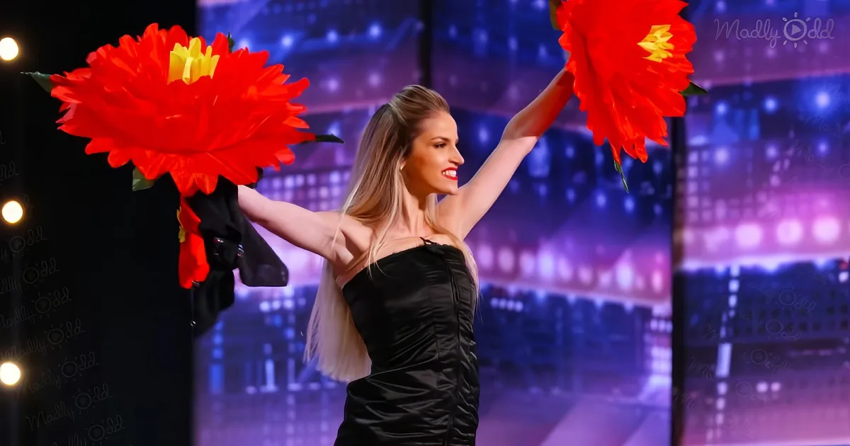 Lea Kyle performing on AGT