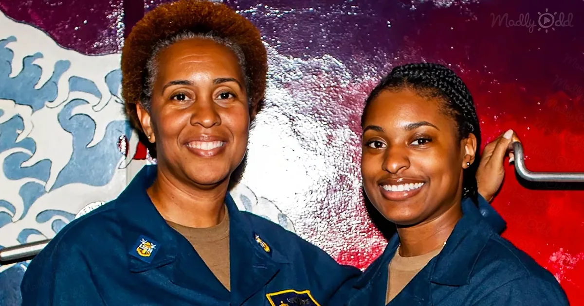 Inspiring Military Mother-Daughter Duo Serving on the Same Navy Ship