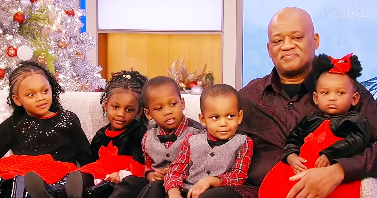 single dad adopts all five siblings