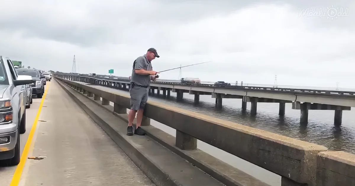Louisiana man goes fishing