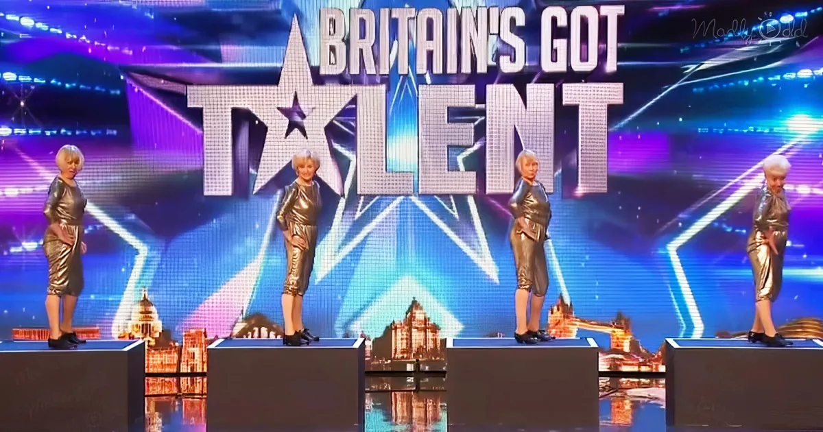 Four grandmas tap-dance won BGT