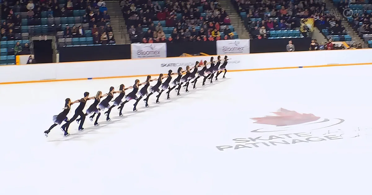 ice-skaters performing on “Bohemian Rhapsody”