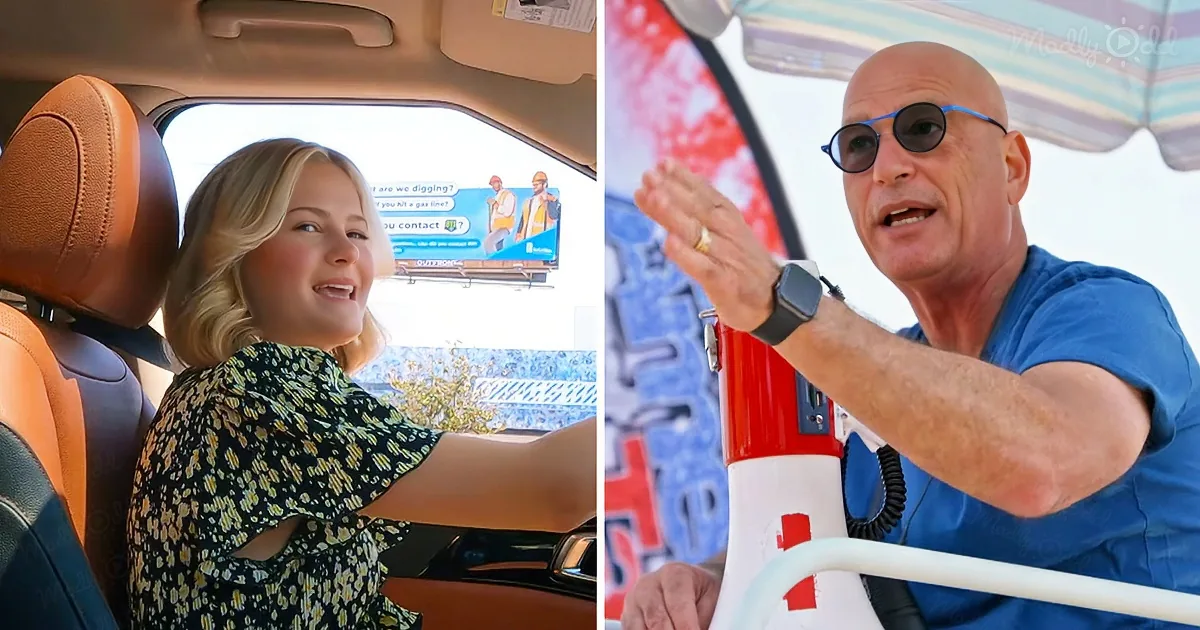Darci Lynne Is Given Driving Lessons From a Very Enthusiastic Howie Mandel