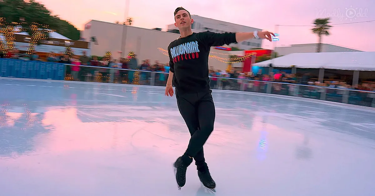 Lady Gaga''s ''Shallow'' Plays as Skating Star Performs for Captivated Crowd
