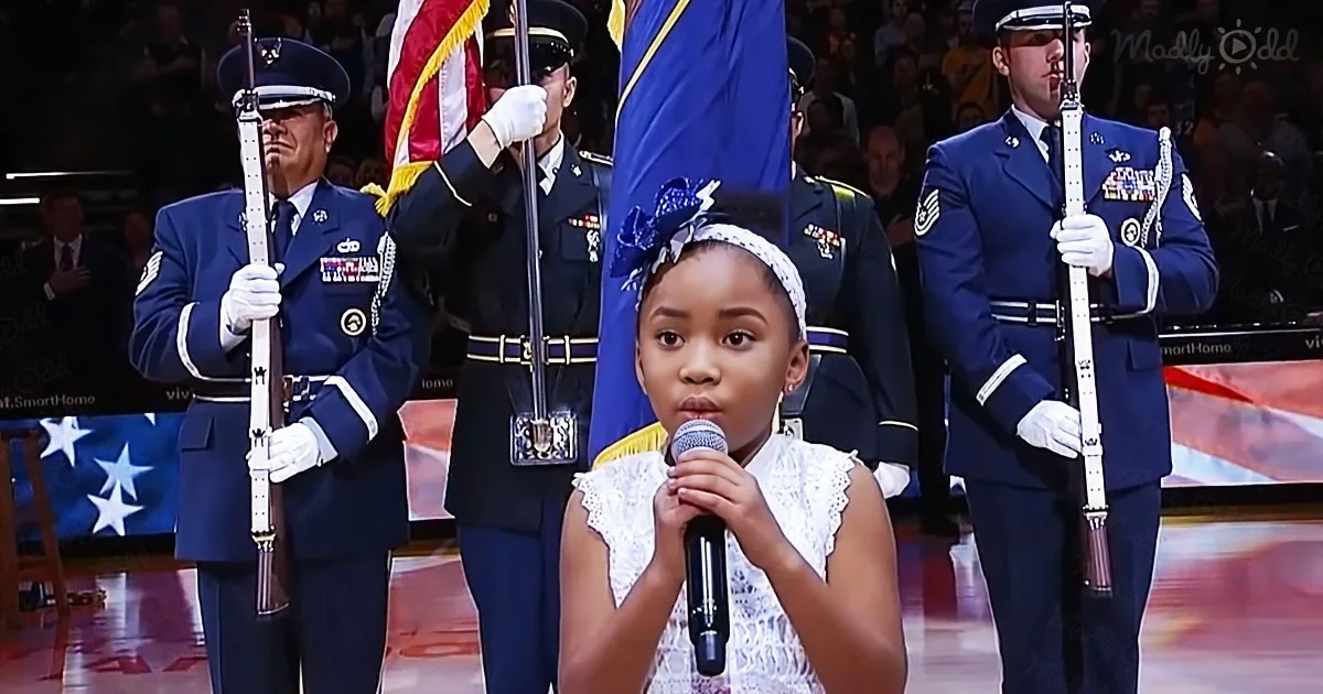 6-Year-Old AGT Starlet Victory Brinker Sings the Anthem