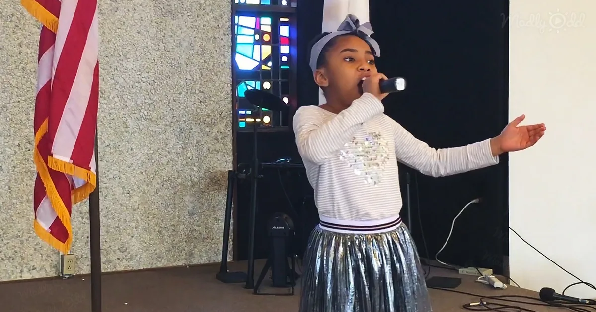 AGT Angel Sings 'He's Got the Whole World in His Hands'