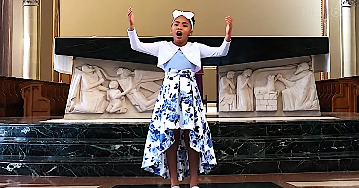 'The Prayer' by 8-Year-Old AGT Star Soars Through Cathedral
