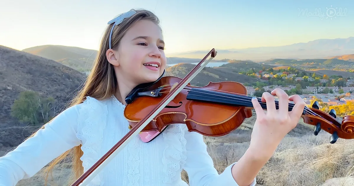 Heaven Is Missing an Angel, and She's Right Here to Bless Us With Her Violin.