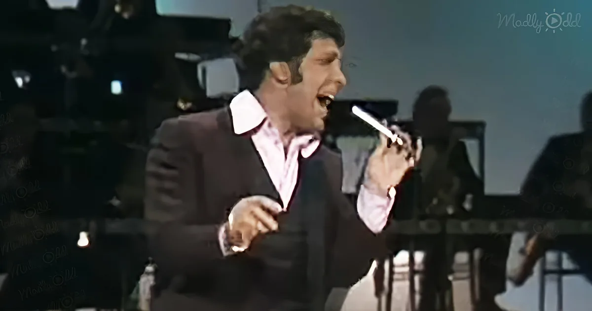 Tom Jones performing ‘Johnny B. Goode’ in 1969