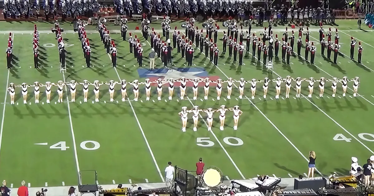 High school drill team