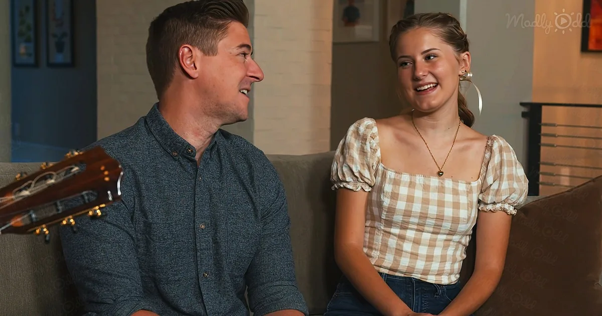 Father and Daughter Sing 'Edelweiss' From 'The Sound of Music'
