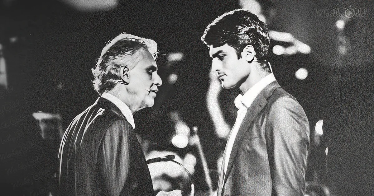 Andrea Bocelli and His Son Matteo Bocelli Perform ''Fall on Me''