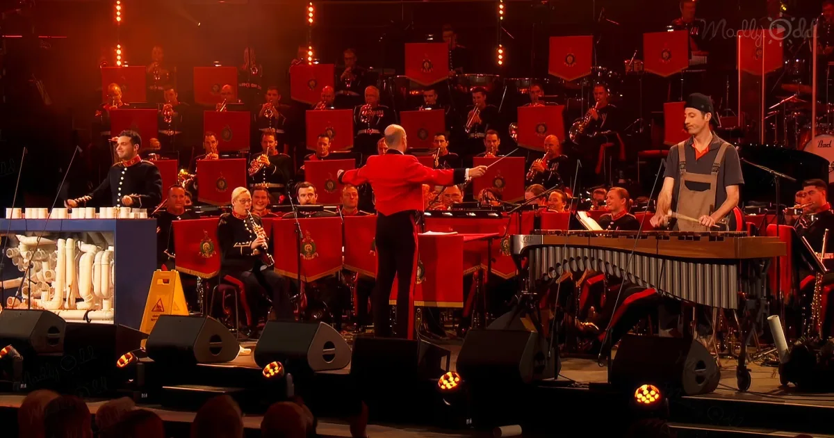 Pipe Dream, Funny Percussion Duet