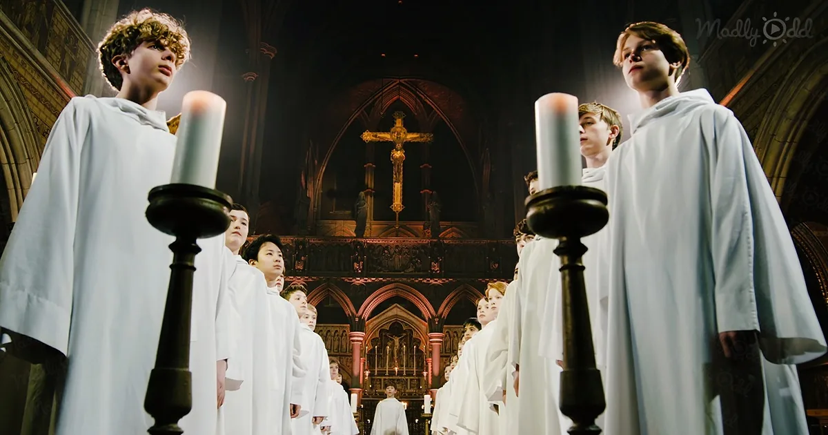 British Boys Beautifully Sing 'Carol of the Bells'