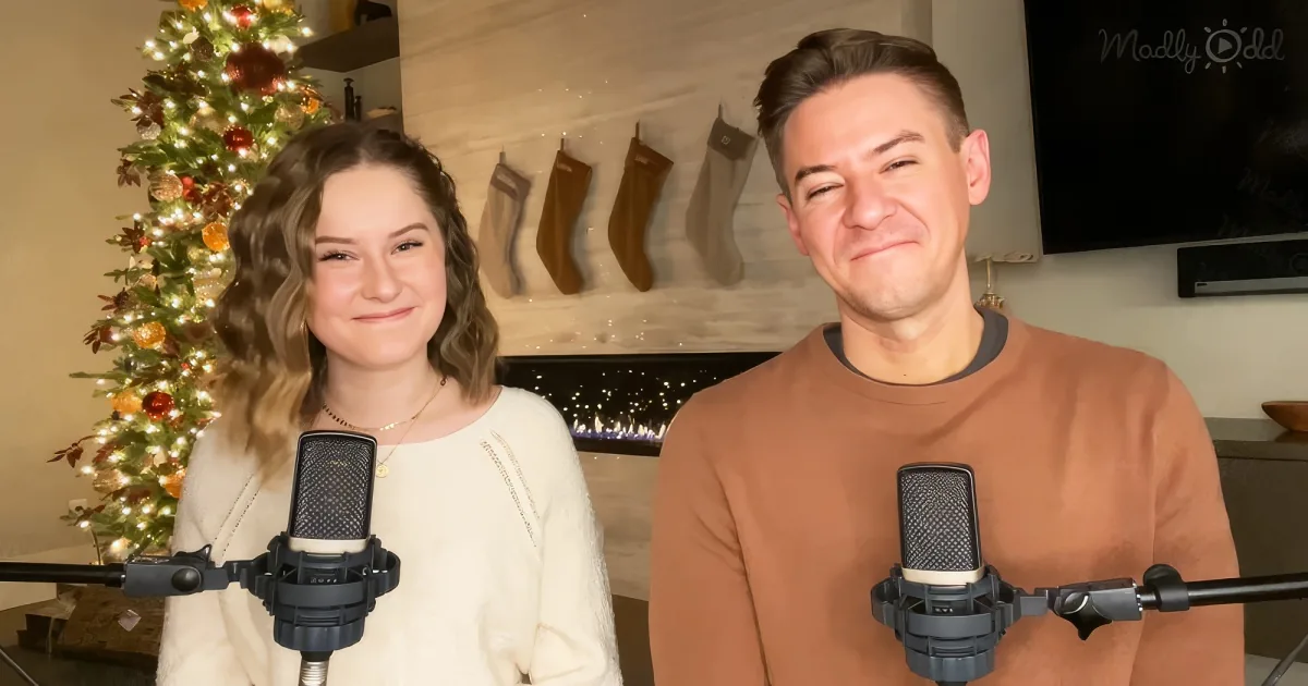 Mat and Savanna Shaw singing "Have Yourself a Merry Little Christmas"