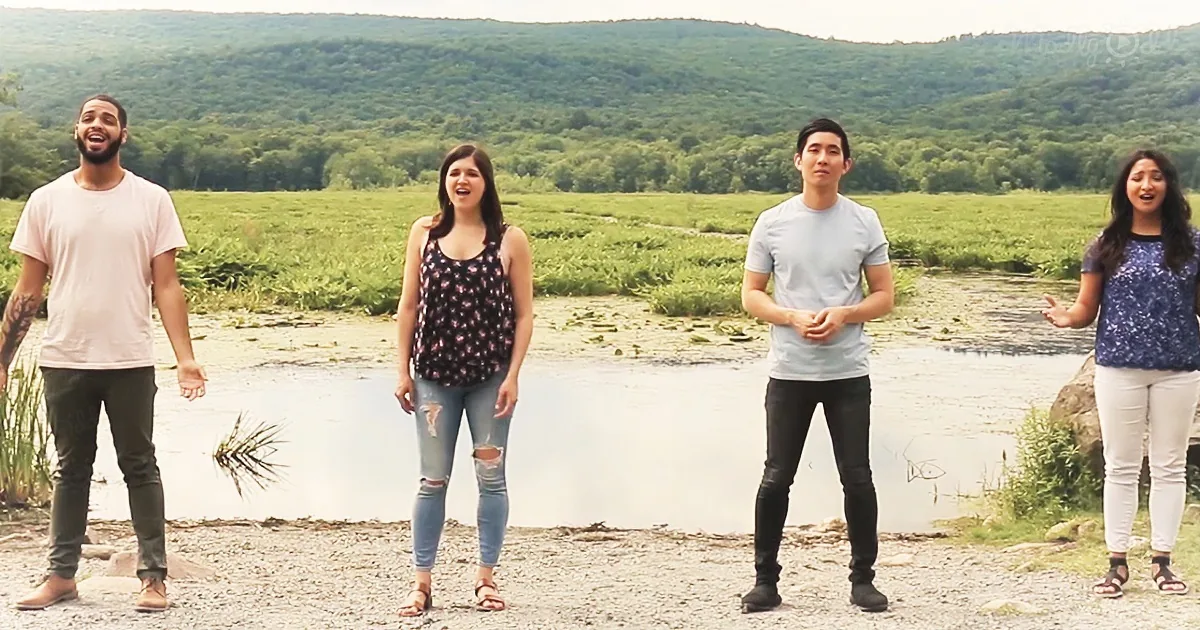 A Cappella Quartet Sings 'Somewhere Over the Rainbow,' and It's Just so Pure