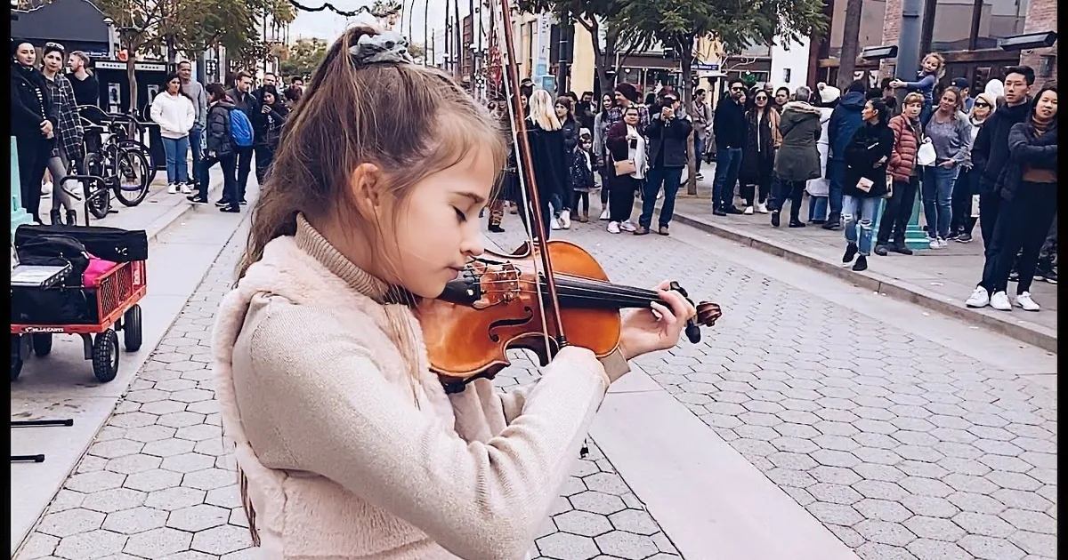 This Girl Doesn''t Just Play a Song. She Enters Into It, Becoming One With It.