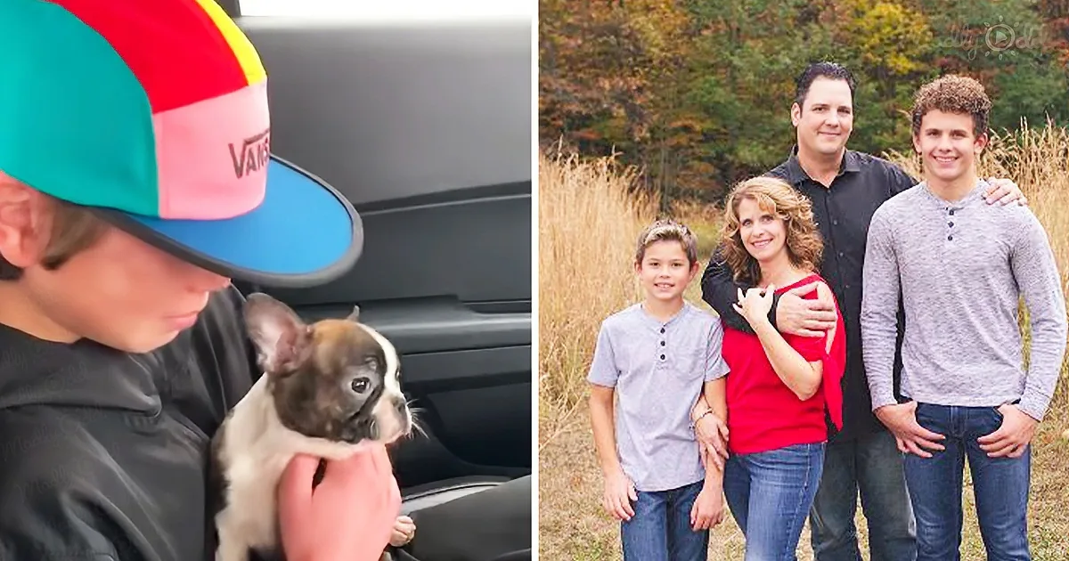 Boy Given a Puppy as Birthday Gift From His Deceased Dad